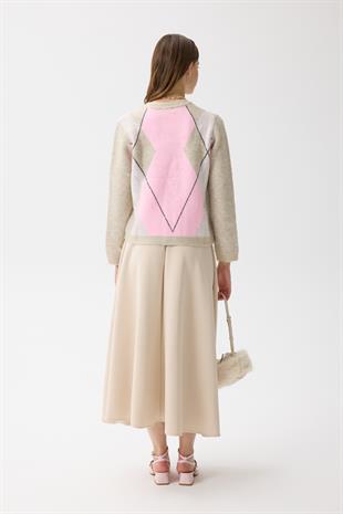 Lola Baklava Desen Hırka 