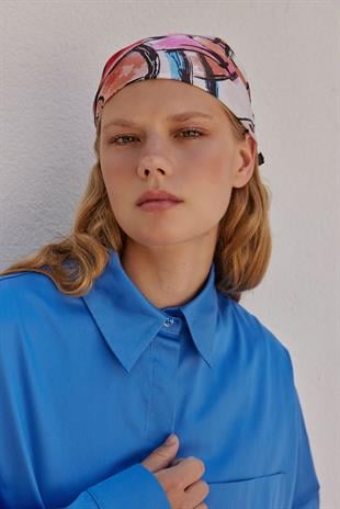 Louis Basic Cotton Gömlek - İndigo Mavi