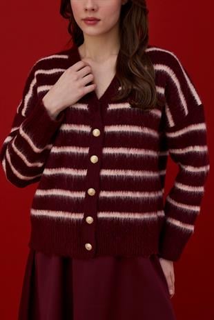 Lula Gold Düğmeli Hırka