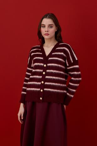 Lula Gold Düğmeli Hırka