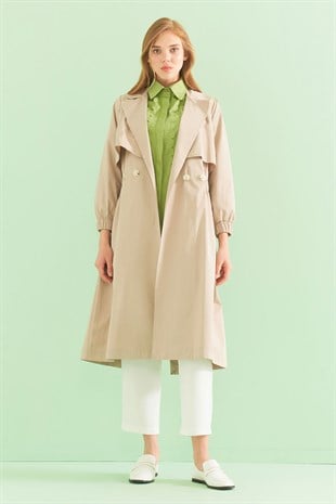 Luxor Trençkot - Vizon