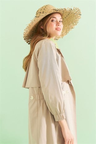 Luxor Trençkot - Vizon