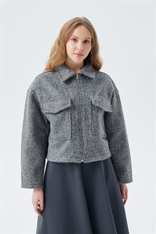 MADRİD KAŞE CEKET - ANTRASİT