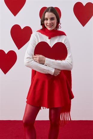 Marcella Kalp Düğmeli Kazak