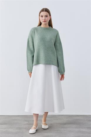 Maren Basic Kazak- Mint Yeşil 