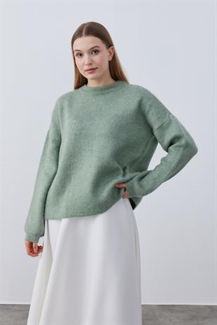 Maren Basic Kazak- Mint Yeşil 