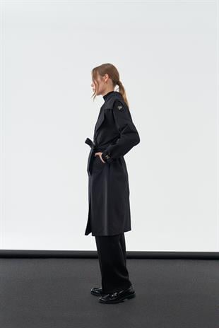 Marina Trençkot - Siyah