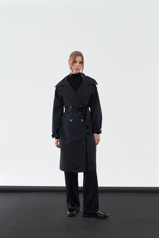 Marina Trençkot - Siyah