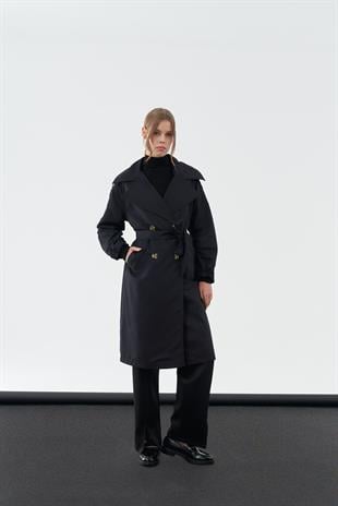 Marina Trençkot - Siyah