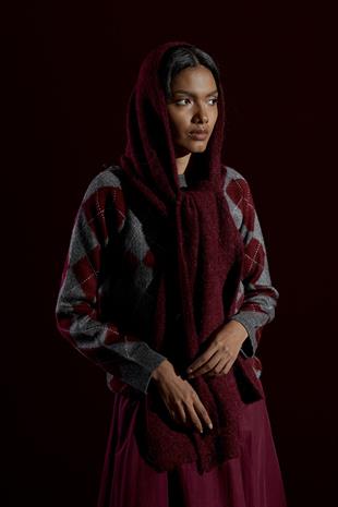 Mars Baklava Desen Kazak- Antrasit