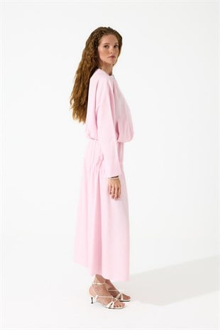 Mars Çizgili Bomber Takım - Pembe