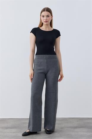 Milla Fitilli Triko Pantolon- Antrasit