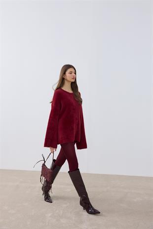 Naia Angora Kazak- Bordo