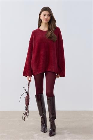 Naia Angora Kazak- Bordo