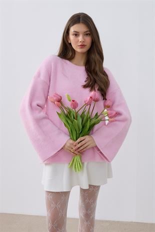 Naia Angora Kazak- Pembe