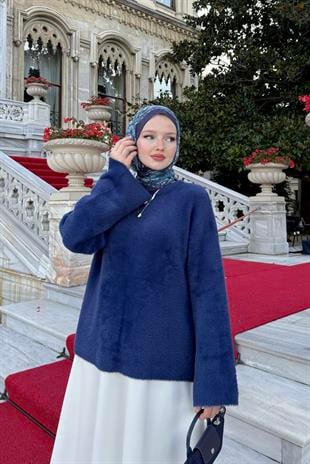 Naia Angora Kazak - Saks mavi