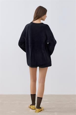 Naia Angora Kazak- Siyah