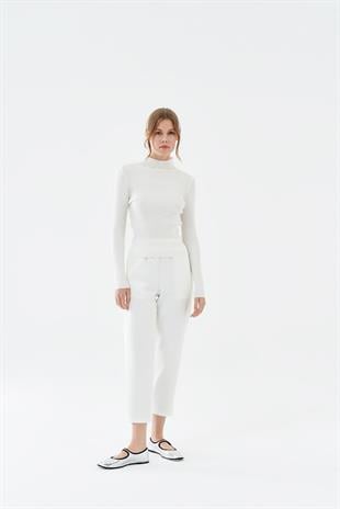 NEVA TRİKO BODY - BEYAZ