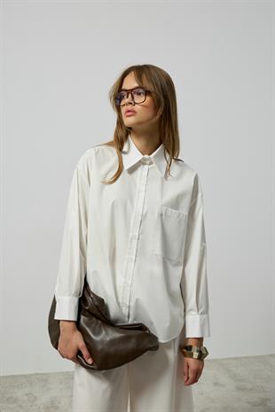 Noah Basic Poplin Takım - Beyaz