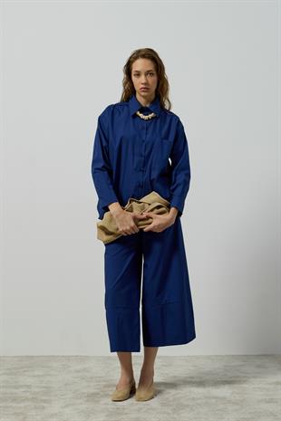 Noah Basic Poplin Takım - Gece mavi