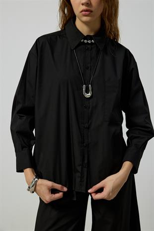 Noah Basic Poplin Takım - Siyah