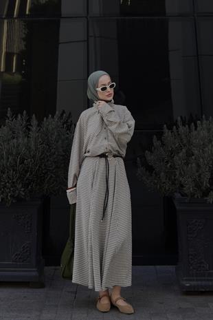 Paris Fular Yaka Pötikare Takım - Haş