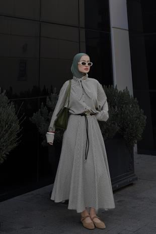 Paris Fular Yaka Pötikare Takım - Haş