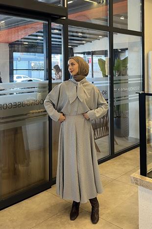 Paris Fular Yaka Pötikare Takım - Mavi