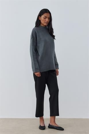 Saint Yün Karışımlı Basic Kazak- Antrasit