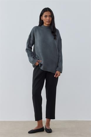 Saint Yün Karışımlı Basic Kazak- Antrasit