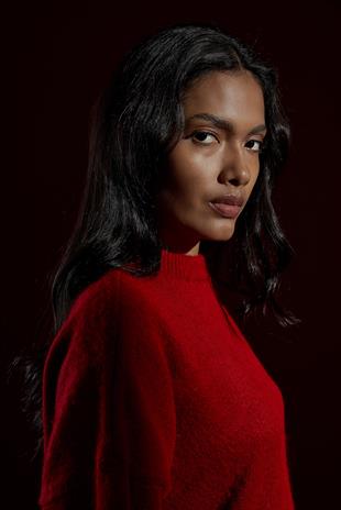 Saint Yün Karışımlı Basic Kazak- Kırmızı