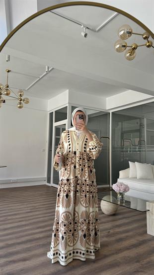 SECRET VİSCON ELBİSE 