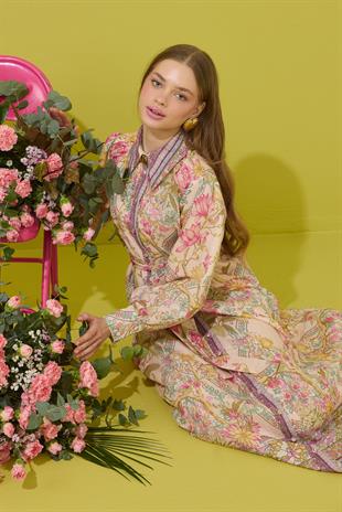 Serenity Nervürlü Elbise 