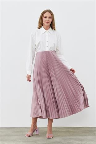 SINDY PİLİSELİ ETEK - EFLATUN