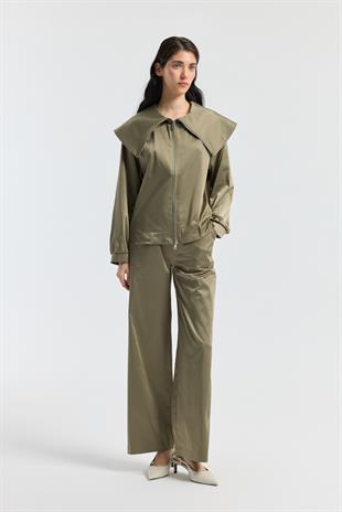 Sunday Denizci Yaka Saten Takım - Çağla