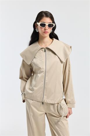 Sunday Denizci Yaka Saten Takım - Taş