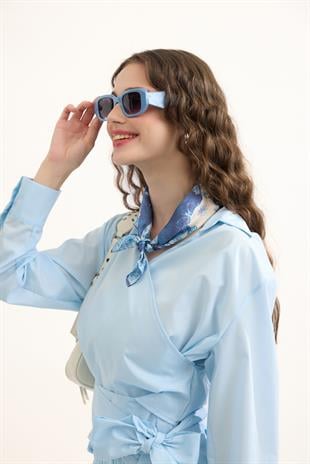 Suzie İpek Saten Fular