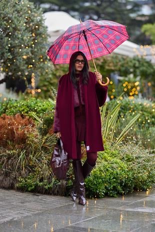 Triko Atkılı Bere - Bordo 