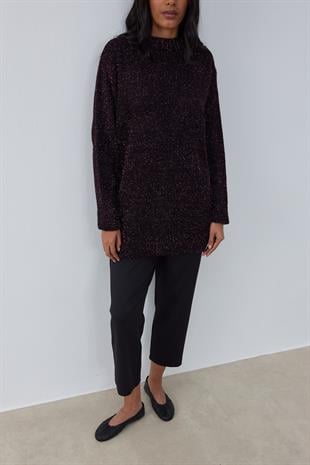 Yasmin Simli Kazak- Bordo