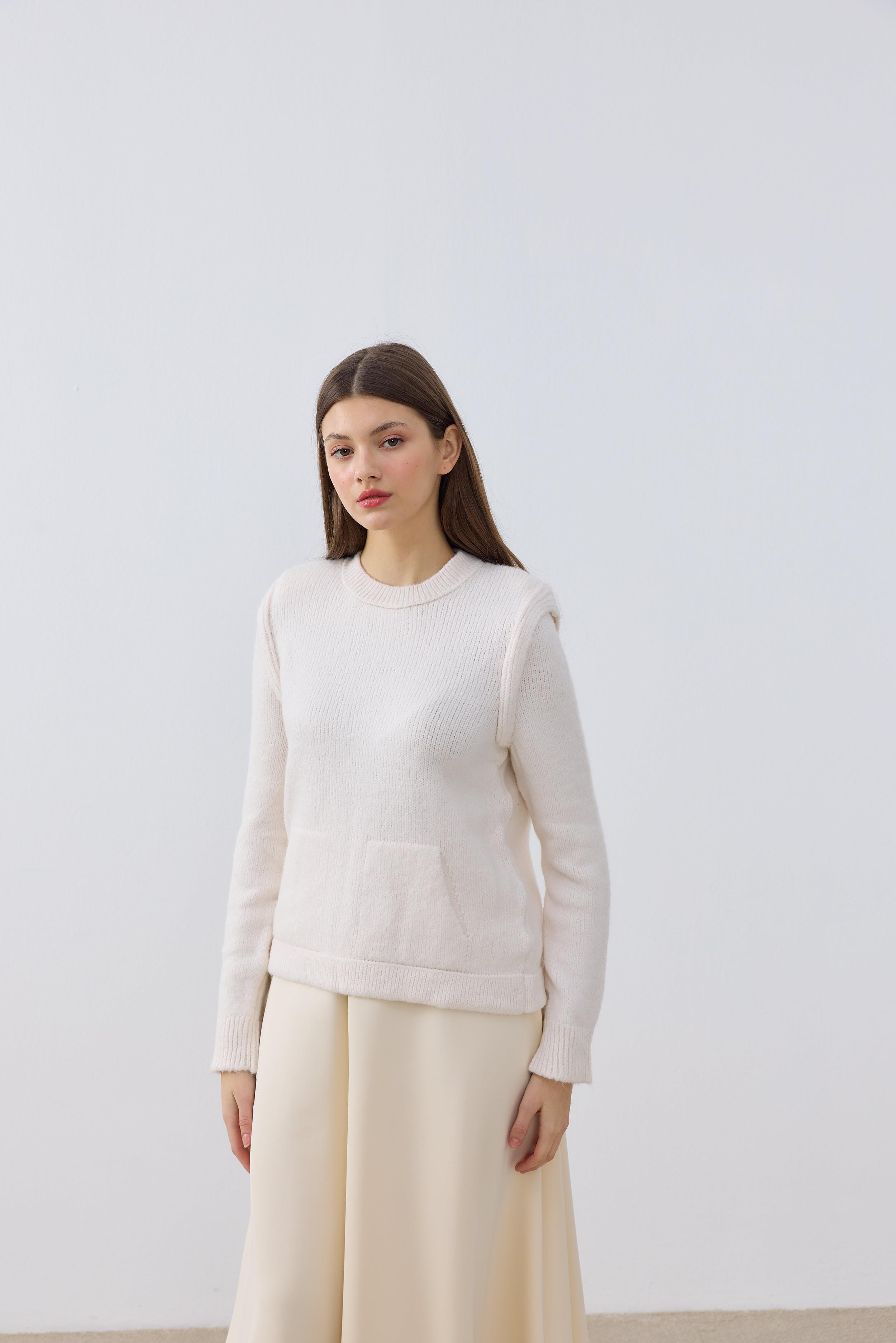 Candy Cepli Kazak- Açık bej 