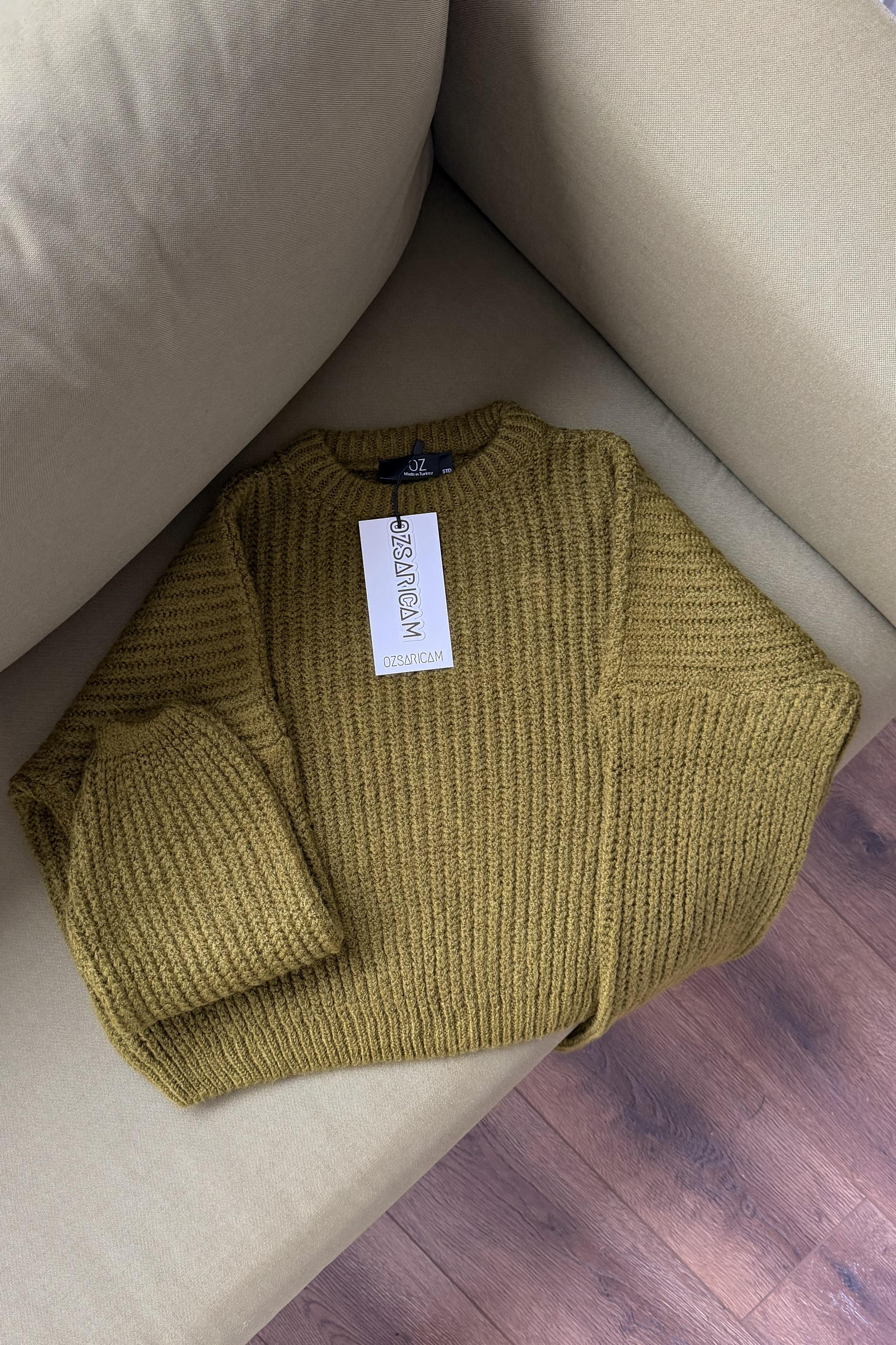 Capri Basic Kazak - Yağ Yeşil