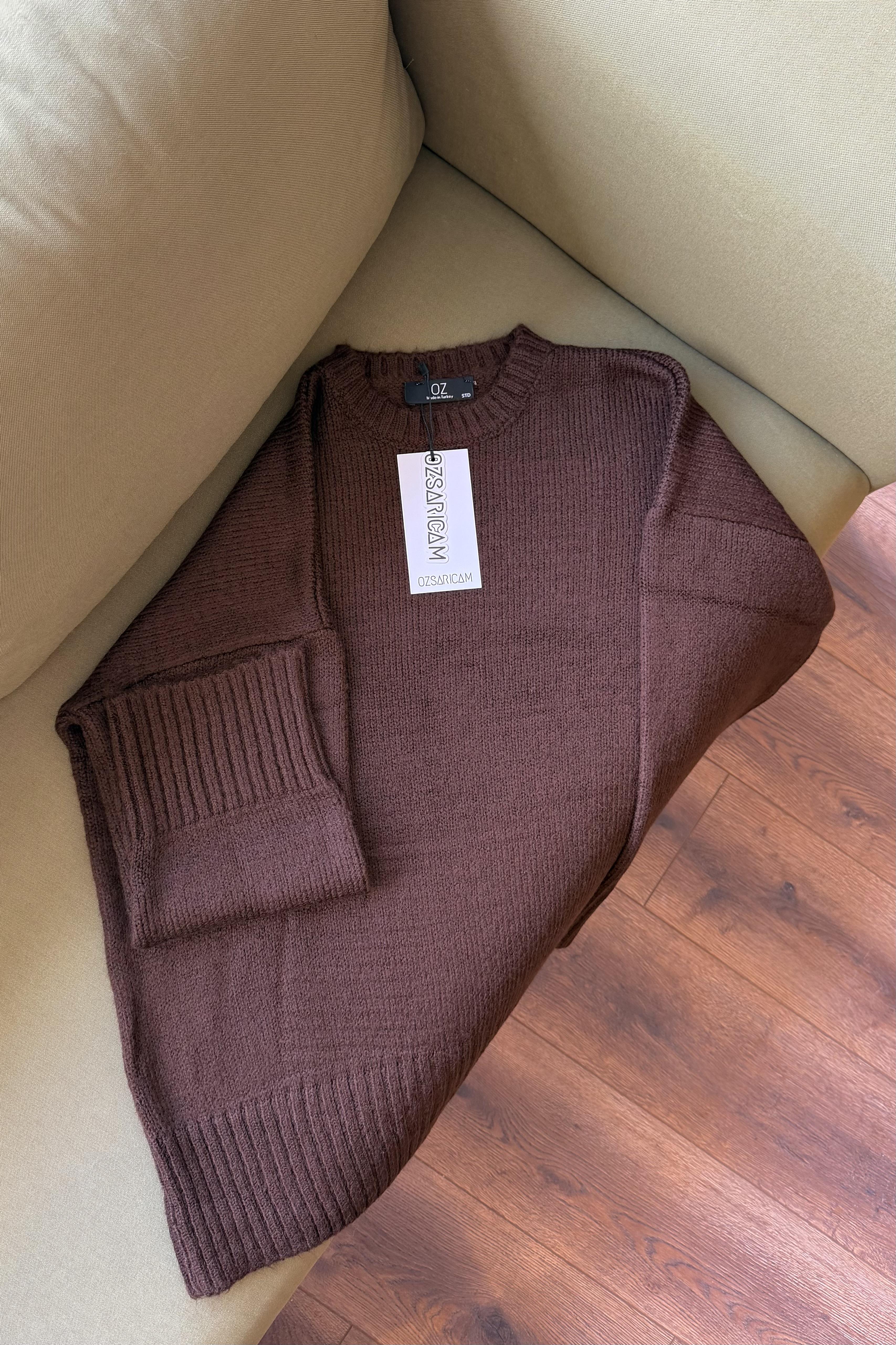 Hannah Basic Kazak - Acı kahve