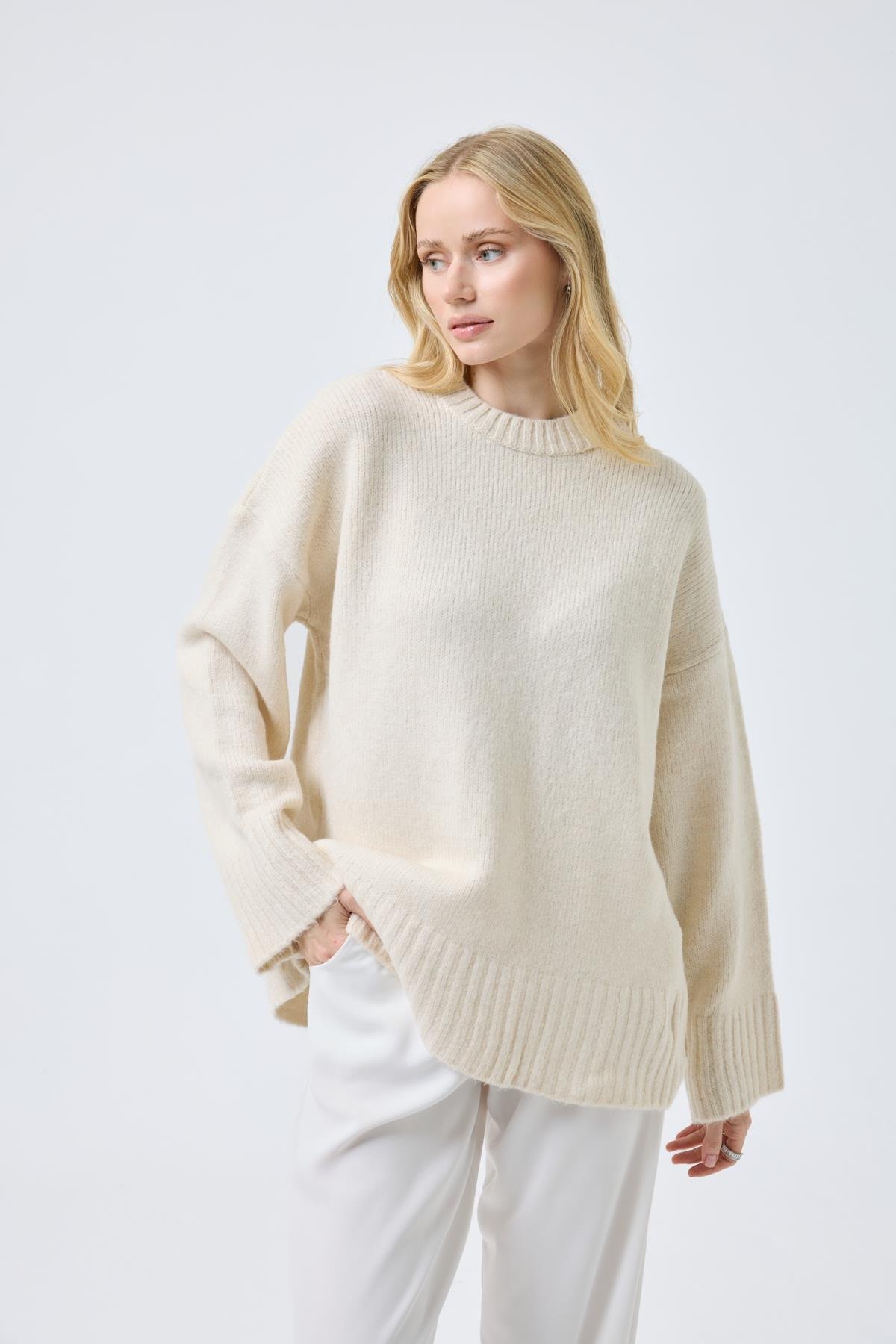 Hannah Basic Kazak - Bej 