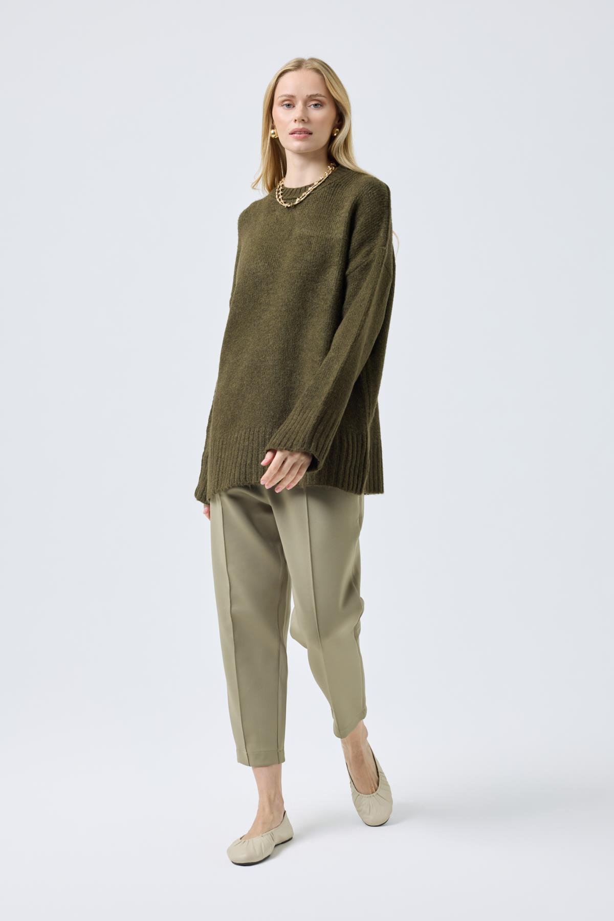 Hannah Basic Kazak - Haki 