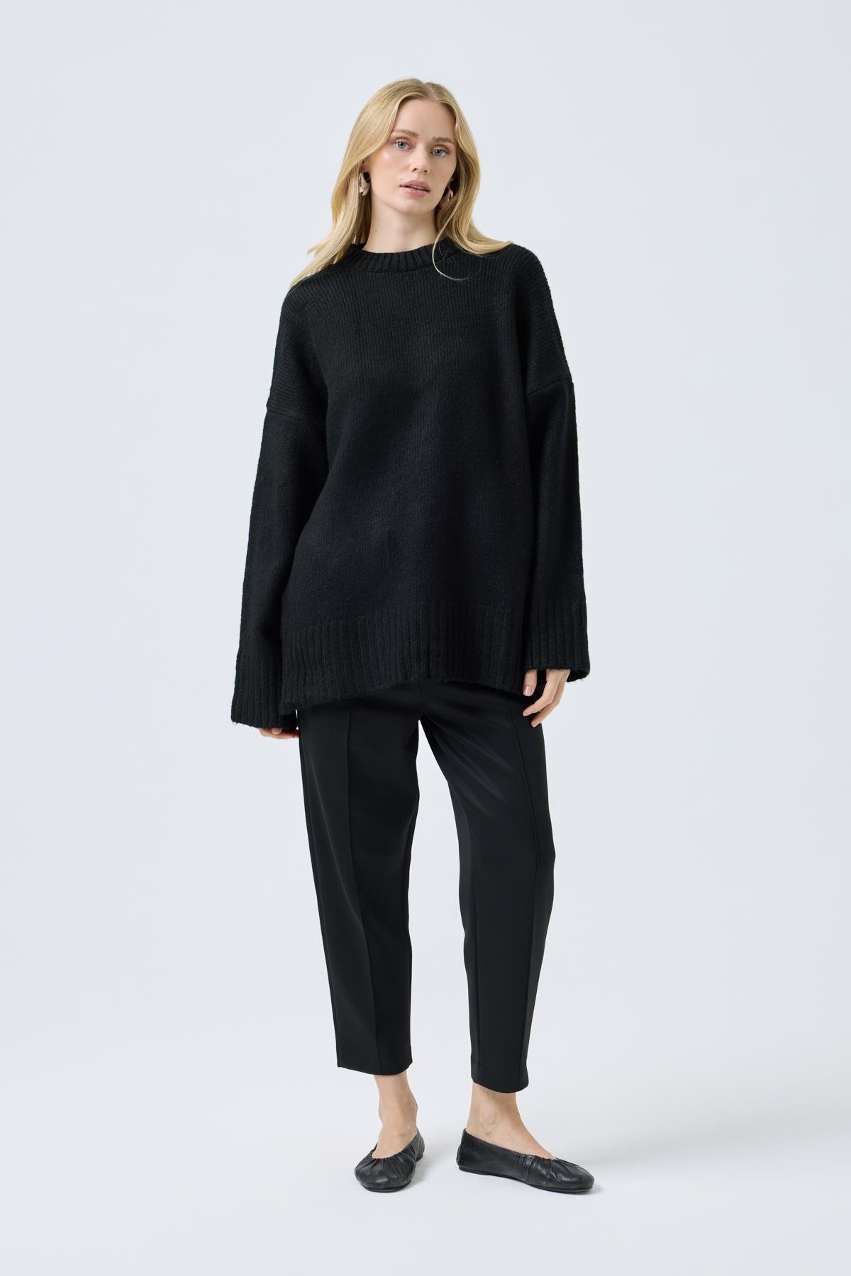 Hannah Basic Kazak - Siyah 