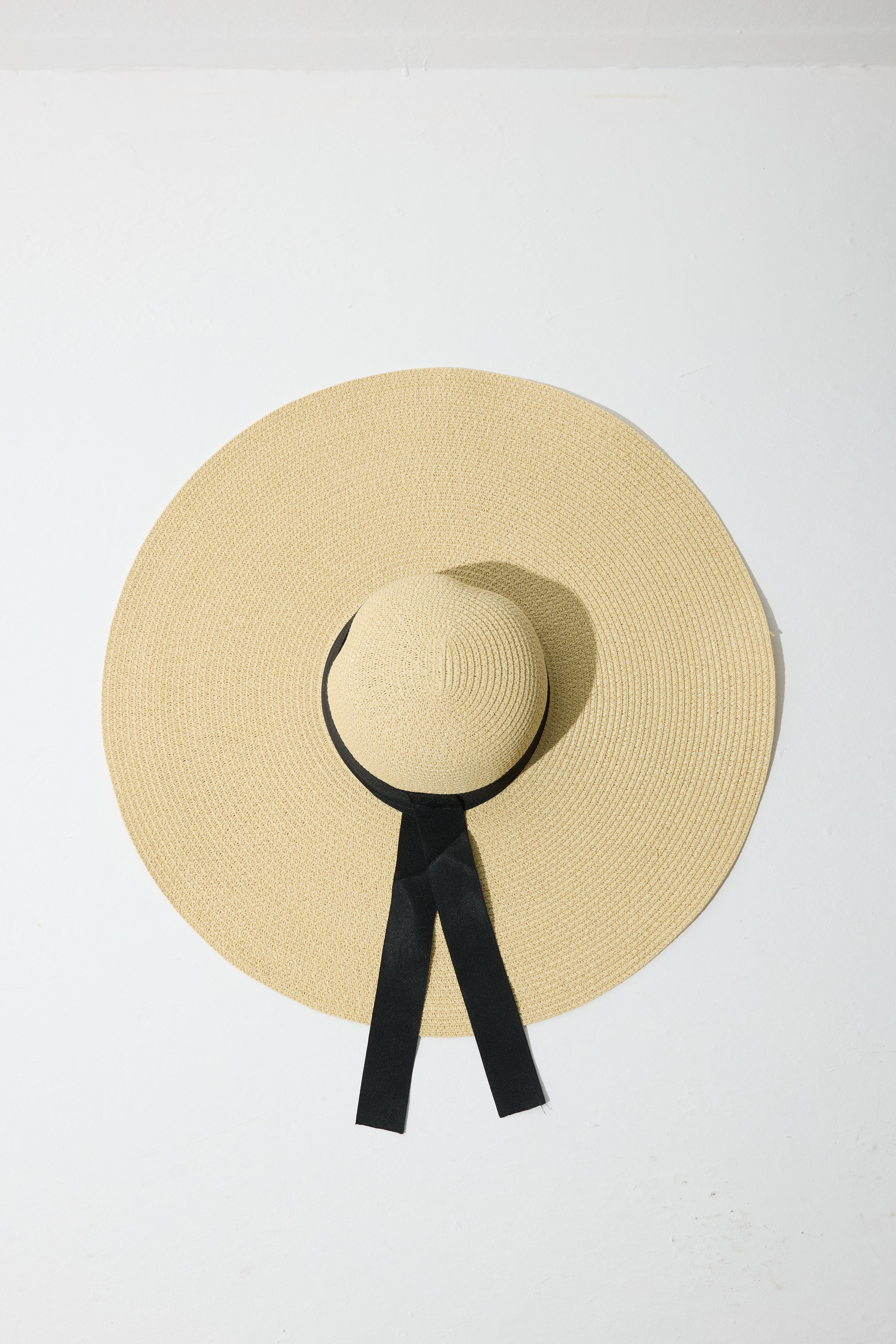 Louise Maxi Hasır Şapka - Natürel 