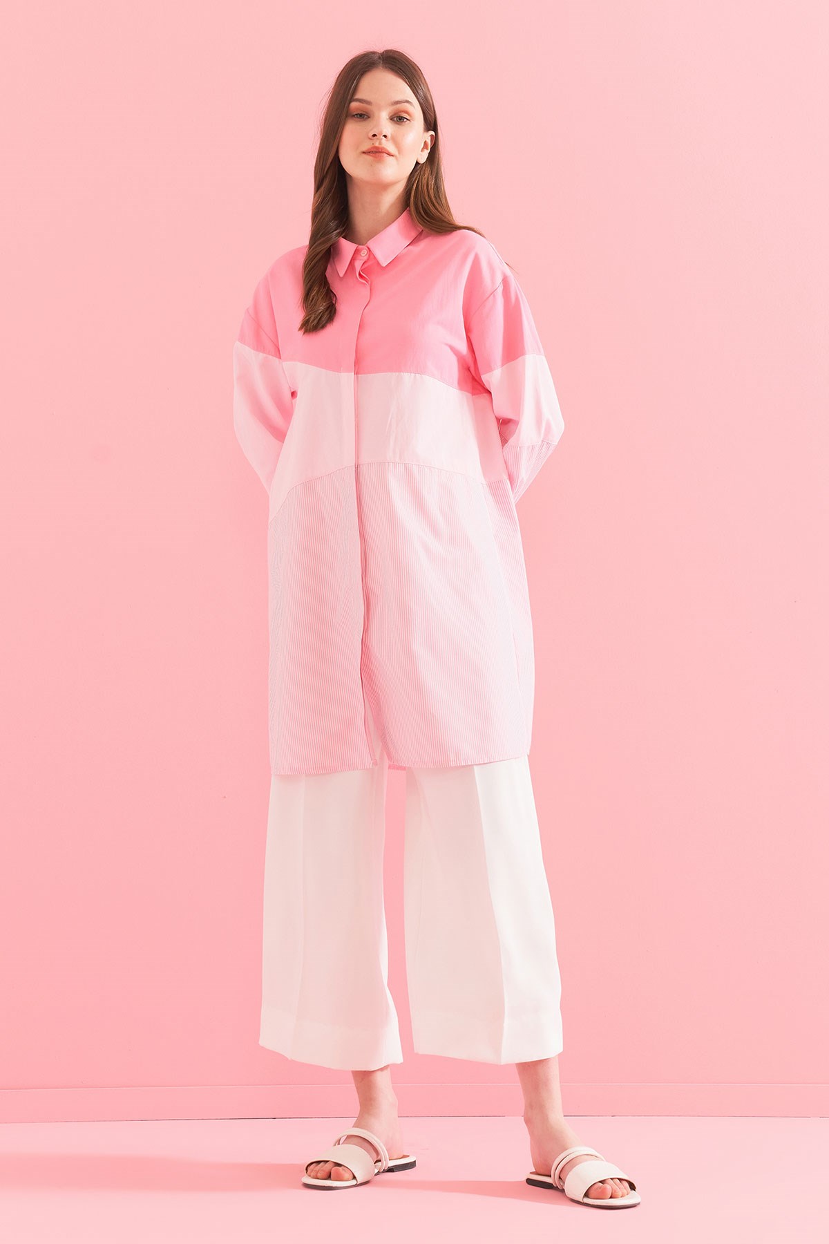 Merida Gömlek - Pembe