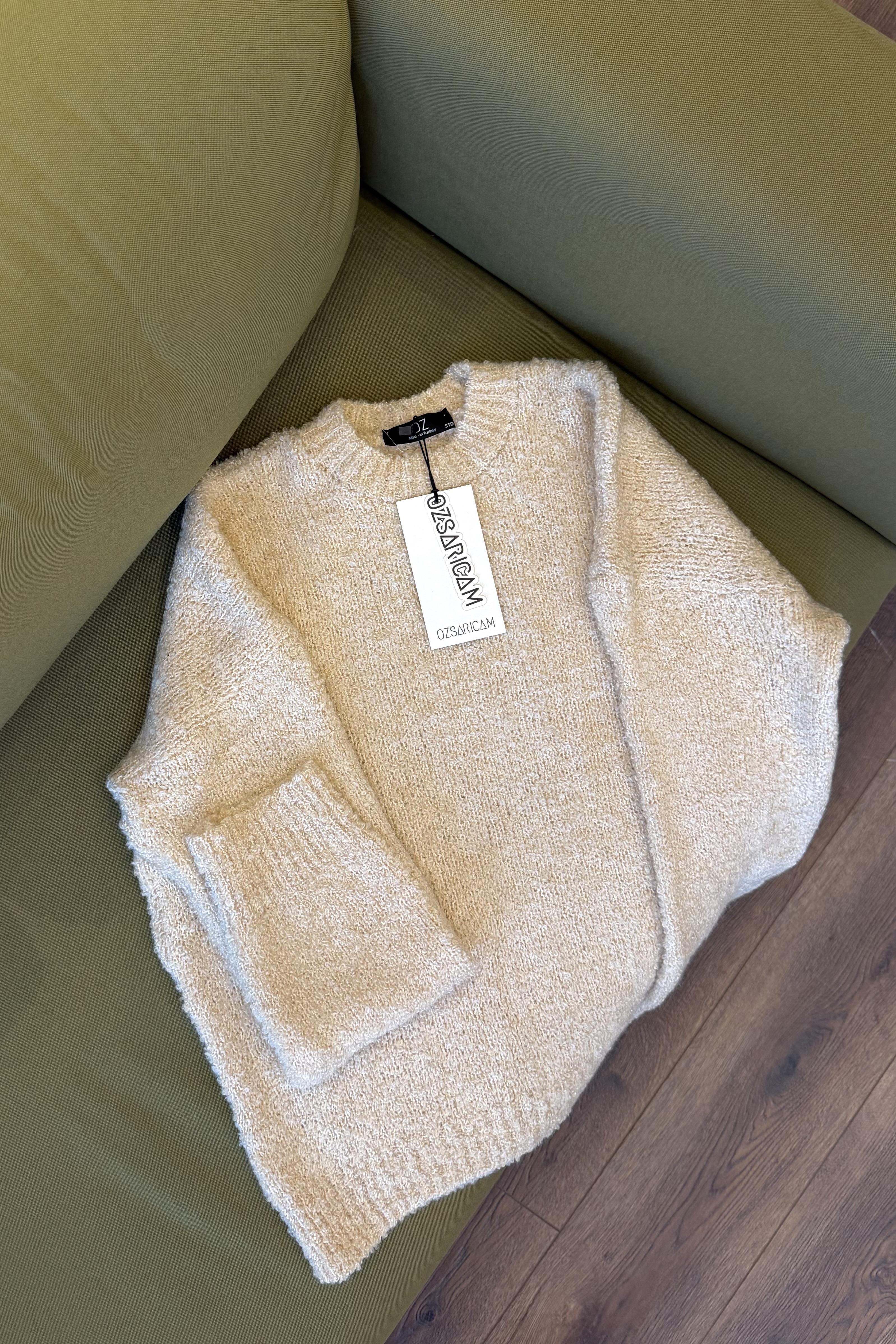 Polyane Dokulu Kazak - Bej