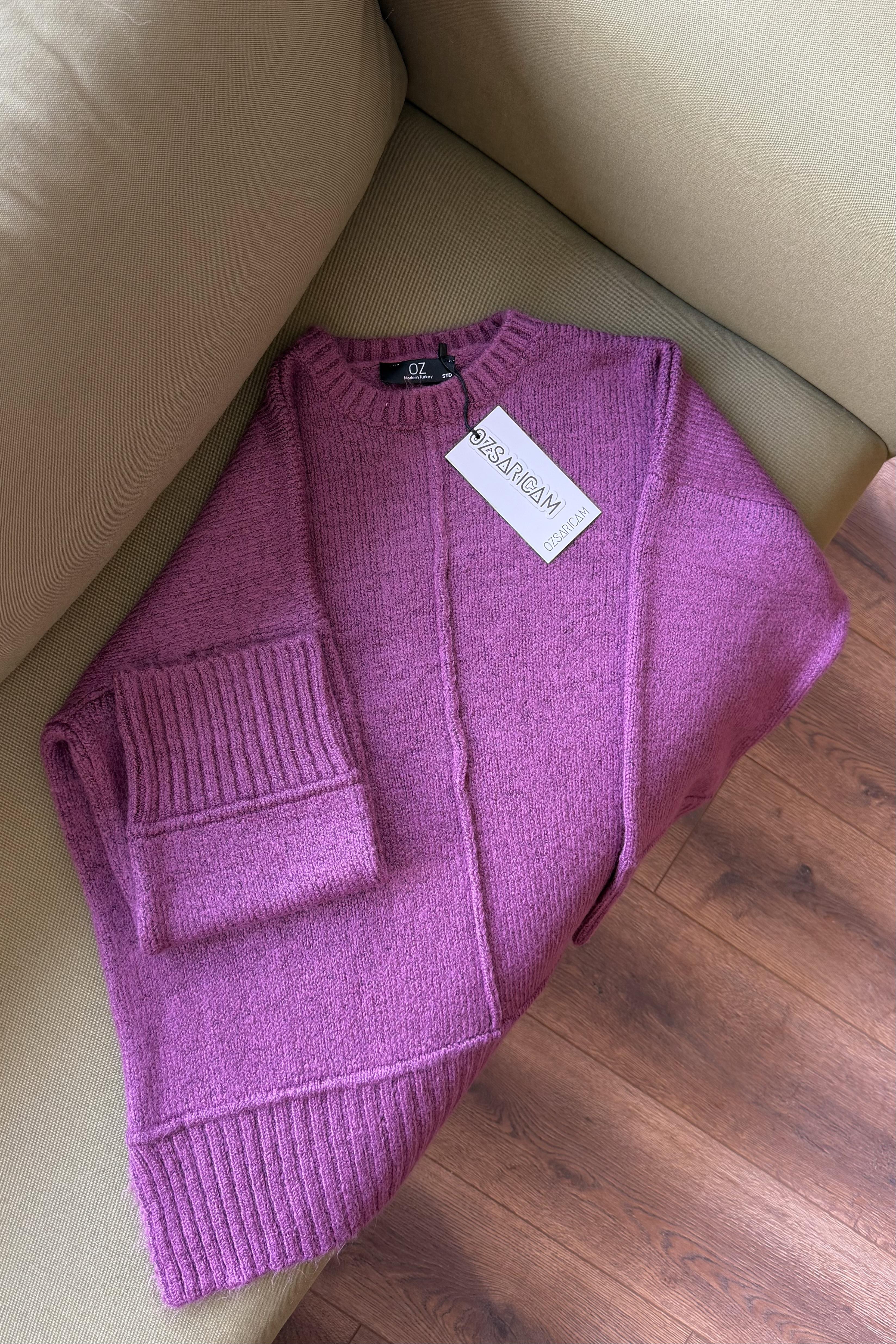 Sandy Biyeli Basic Kazak - Eflatun