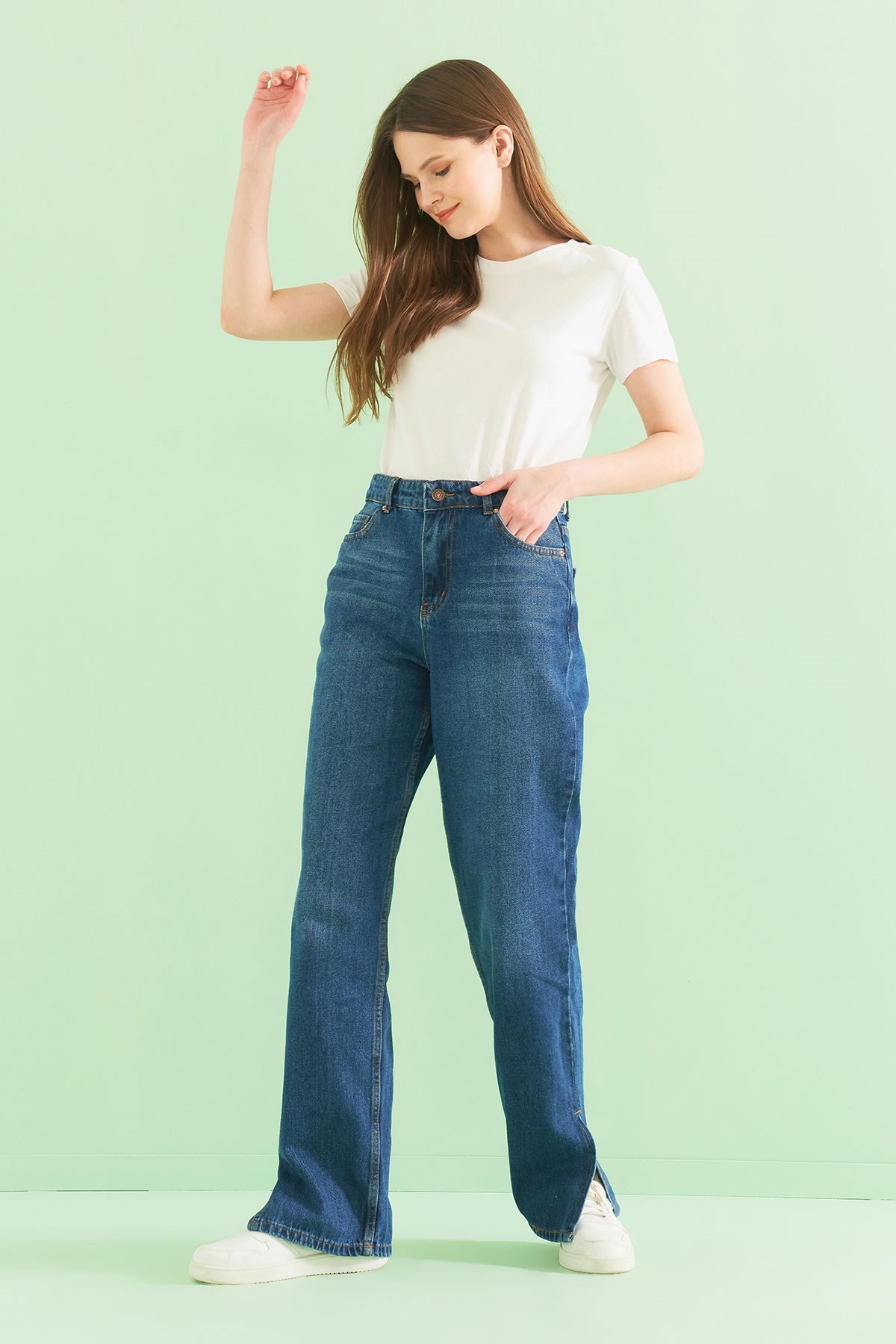 Tesa Denim Pantolon - Koyu Mavi